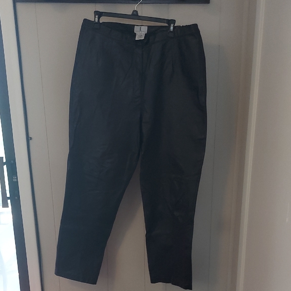Vintage Black Leather Pants